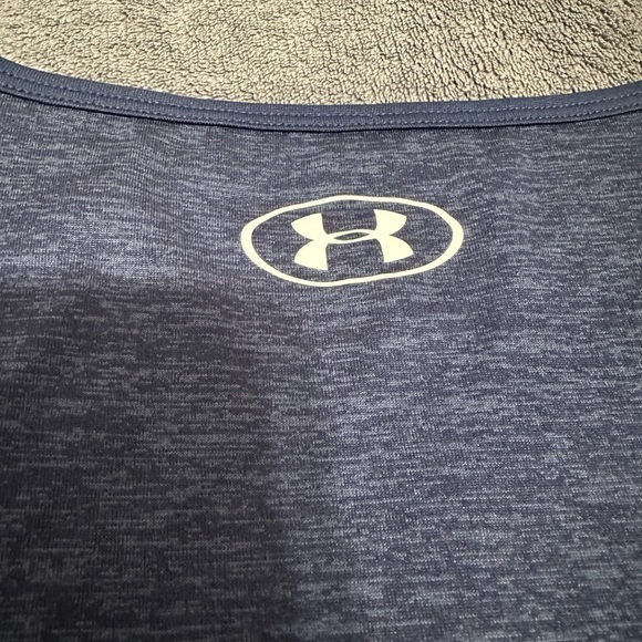 Under Armour Men's Blue Tank Top - Picture 4 of 4